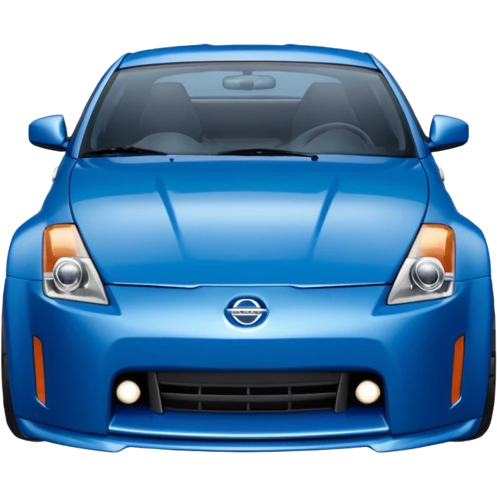 Blue Nissan 350Z emoji