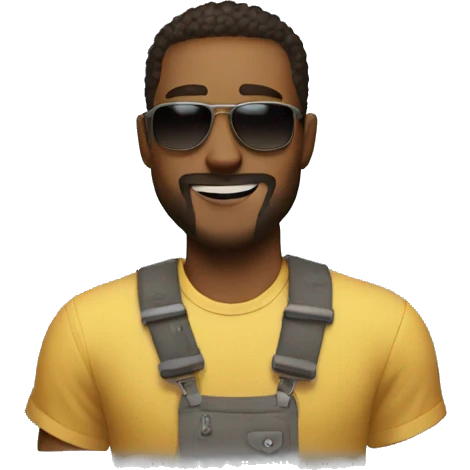 Cool guy  emoji