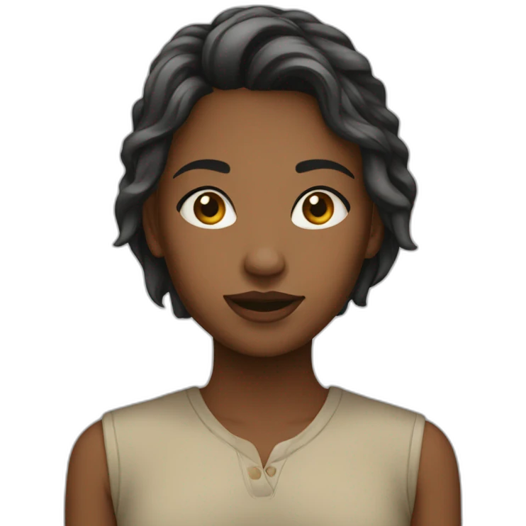 Fille emoji