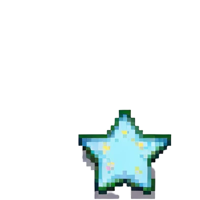 pixelated star emoji
