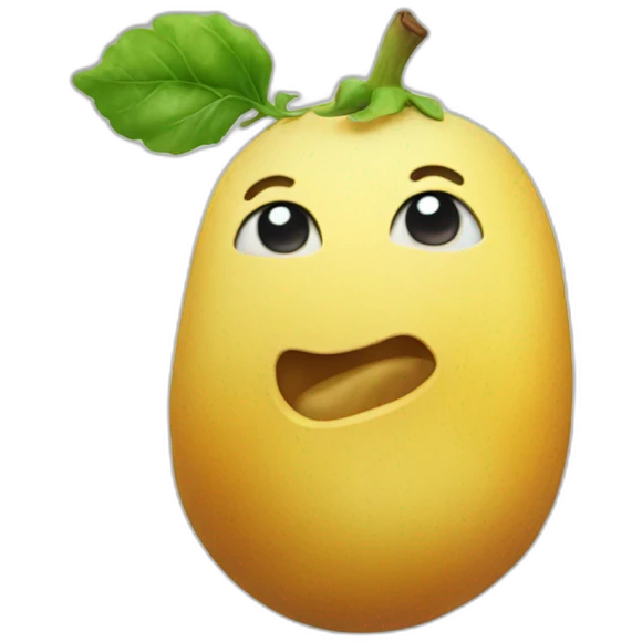 glace patate emoji