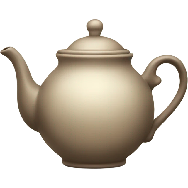 Neutral tea-pot  emoji
