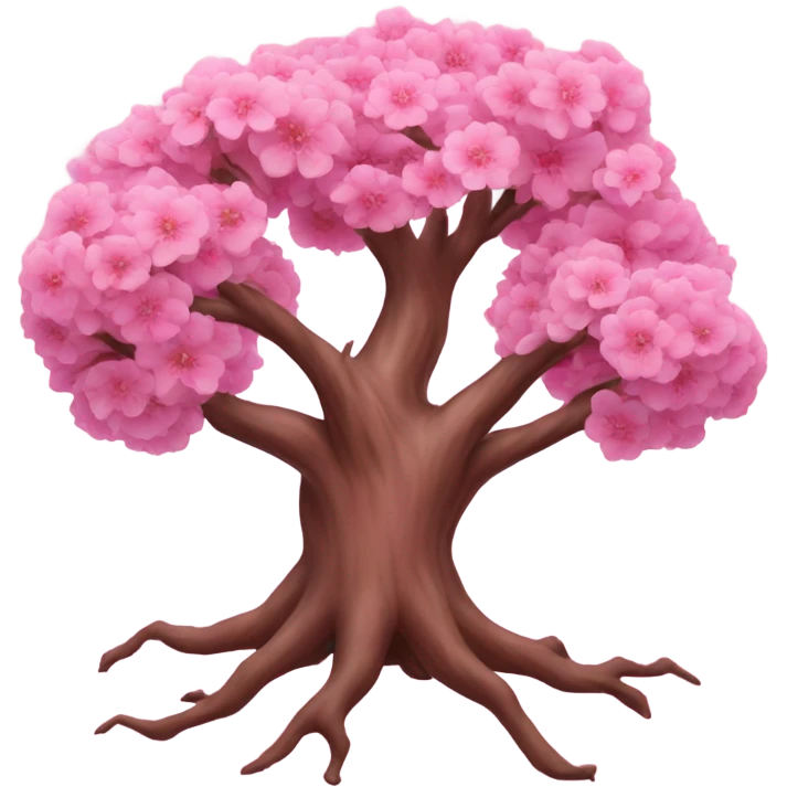 Pink Moon Tree emoji
