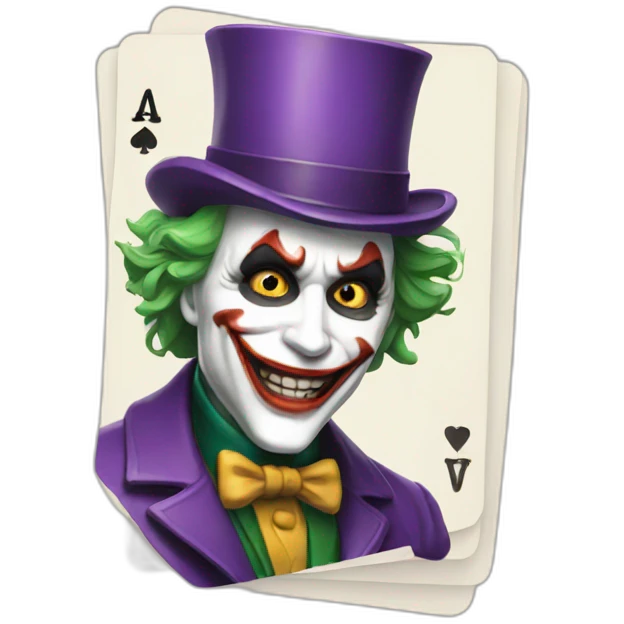 Joker card emoji
