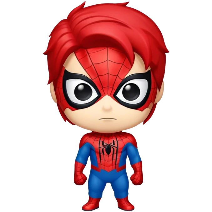 Spiderman chibi  emoji