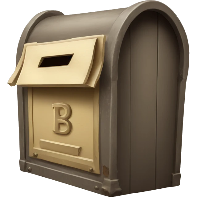 old letter box emoji