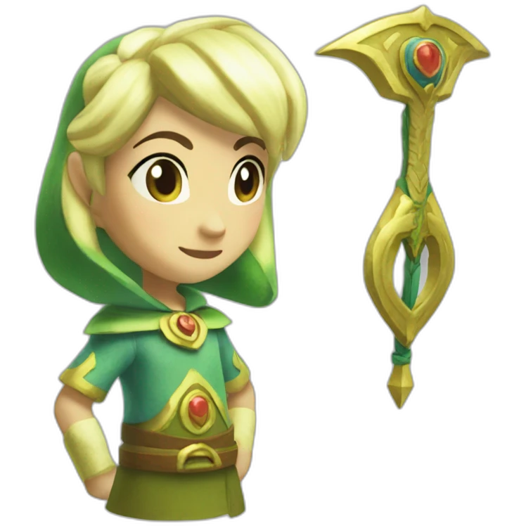 Fay from The Legend of Zelda Skyward Sword emoji
