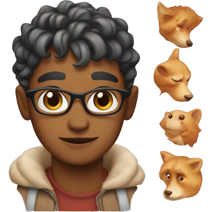 👵🏻 x 🦊 emoji