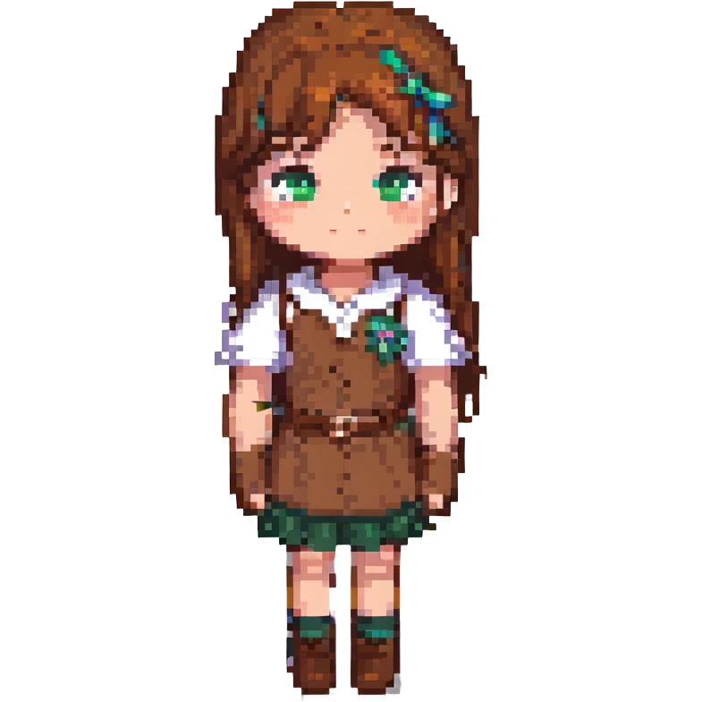 brown haired girl emoji
