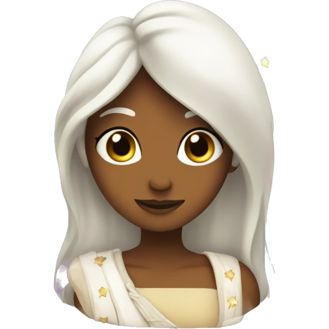 Hada con estrellas  emoji