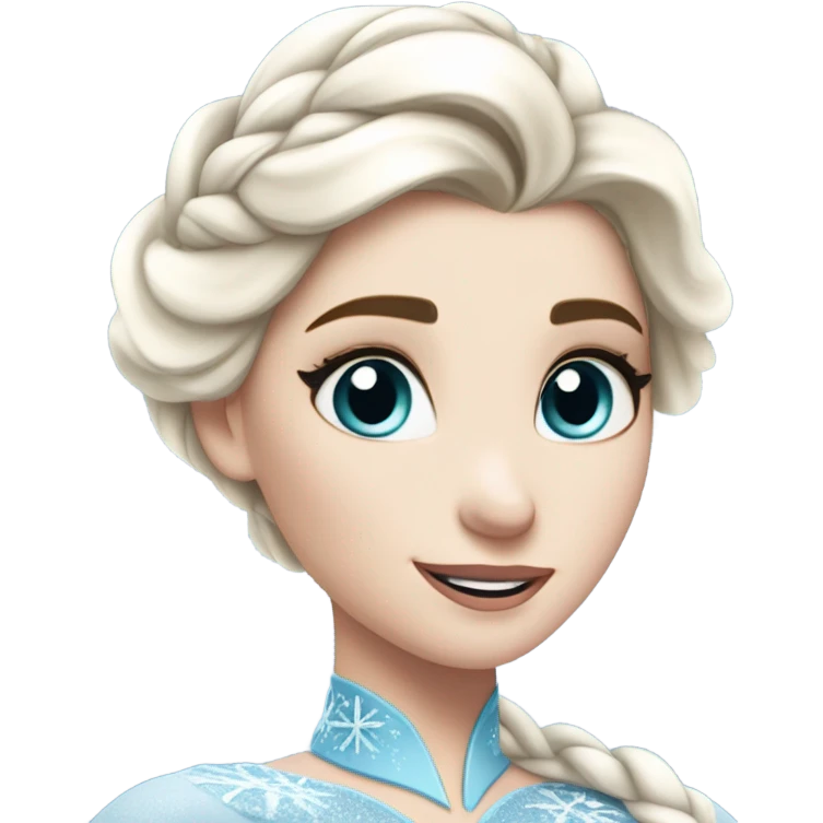 Elsa Disney  emoji