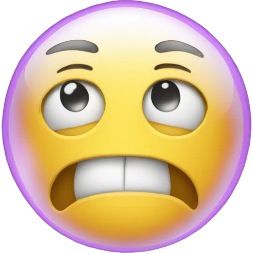 Bubble text funny emoji