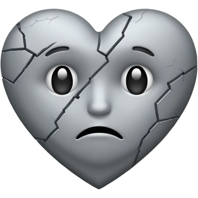 Kırılmış kalp üzgün emoji emoji