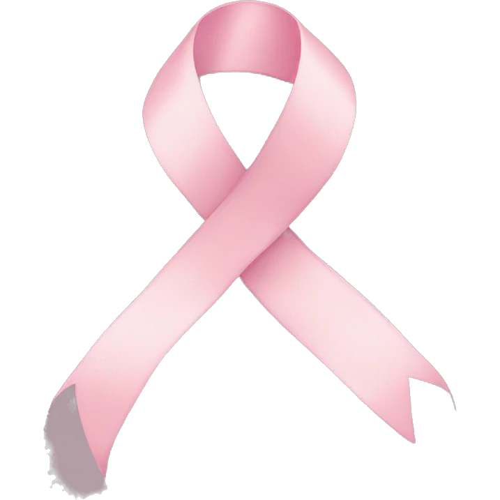 Pastel pink long ribbon emoji