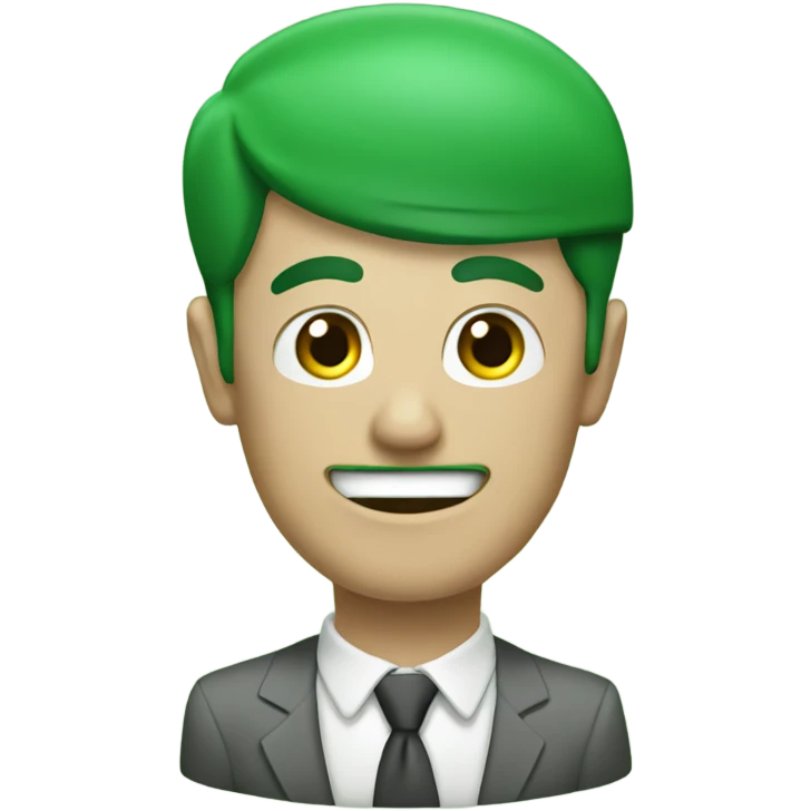 green bank emoji