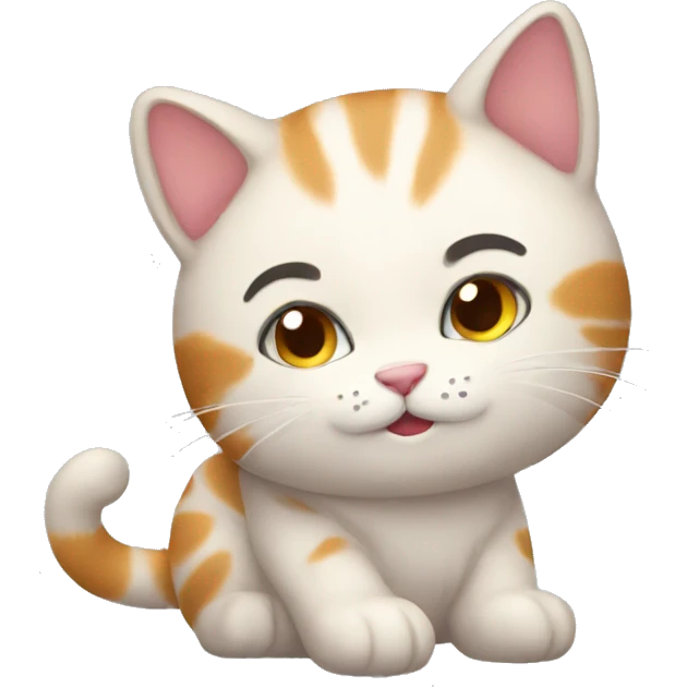 cuddle cat emoji