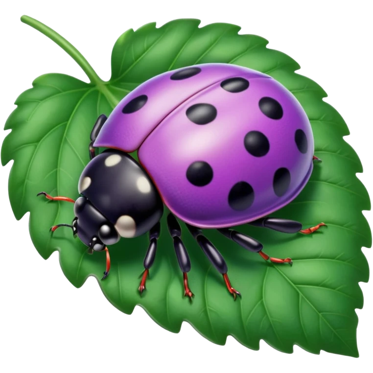 purple lady bug on leaf
























































 emoji