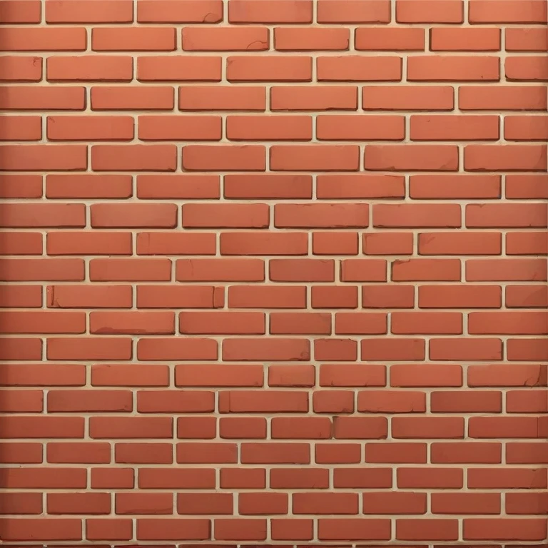 brick wall corner view, showing two sides meeting at a corner emoji
