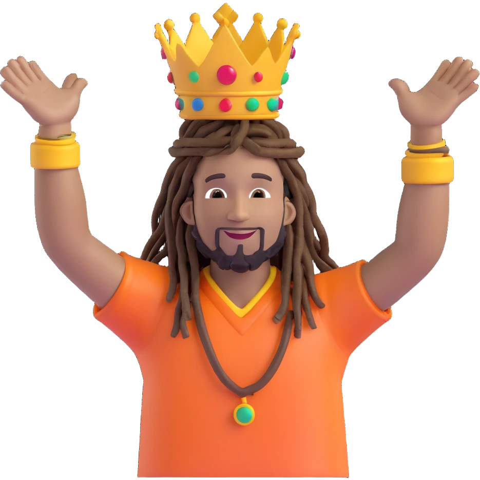 A rasta yard man bigging up di whole world 🌍🔥🤲🏾, reggae vibes 🎶, love and unity ✨💛💚❤️, every nation stand strong 🇯🇲🌐👑. emoji
