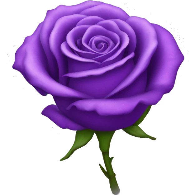 Purple rose  emoji