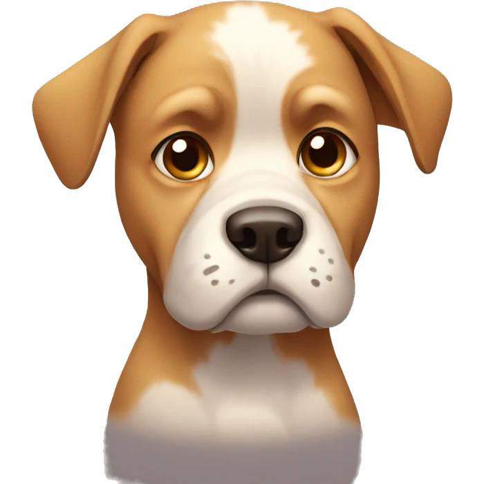 sad dog emoji