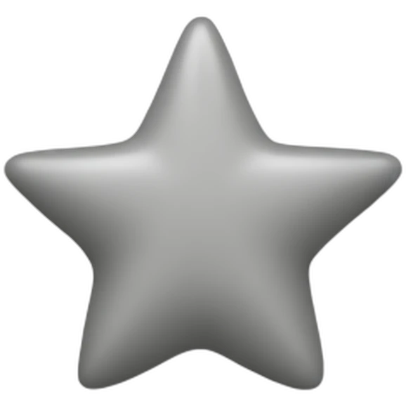 Etoile contour emoji