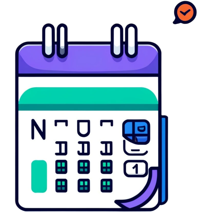 phone with calendar rescheduling appointment emoji