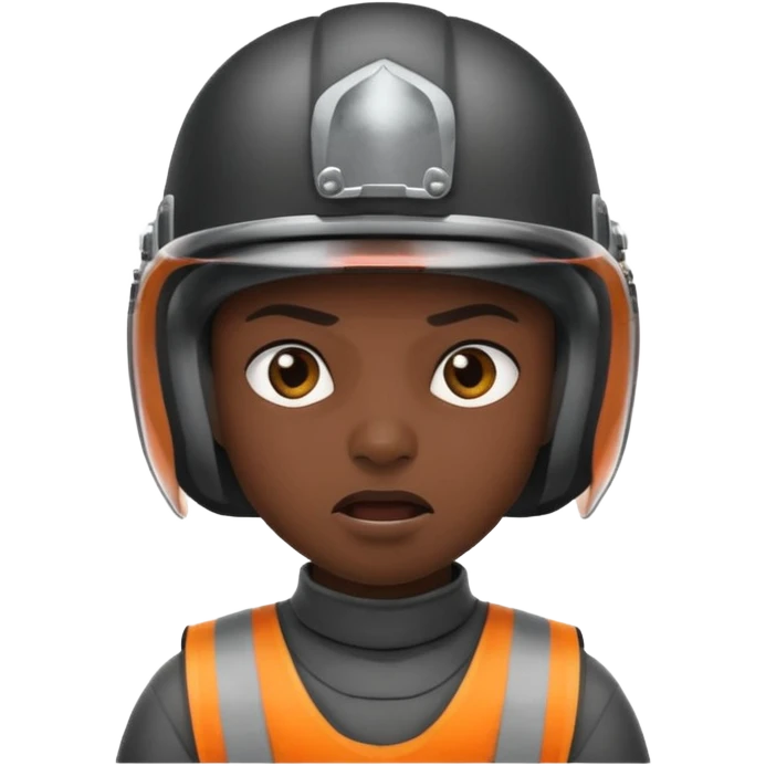 Roller agressif emoji