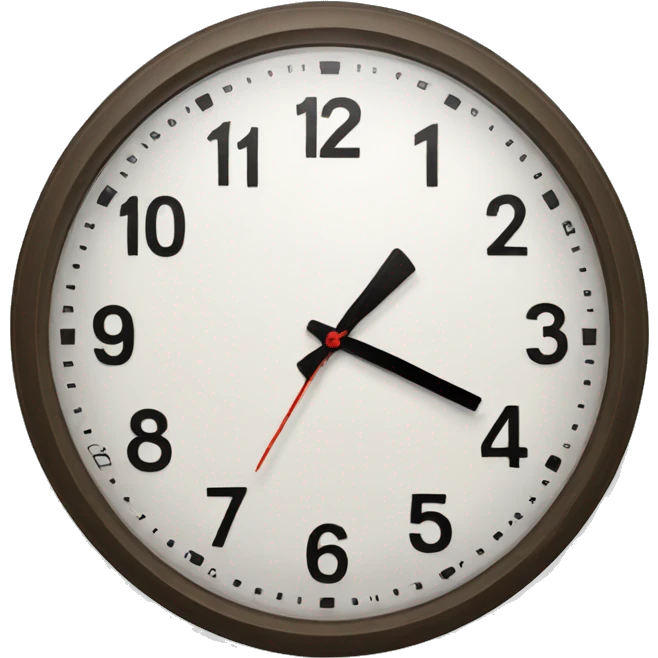 clock emoji