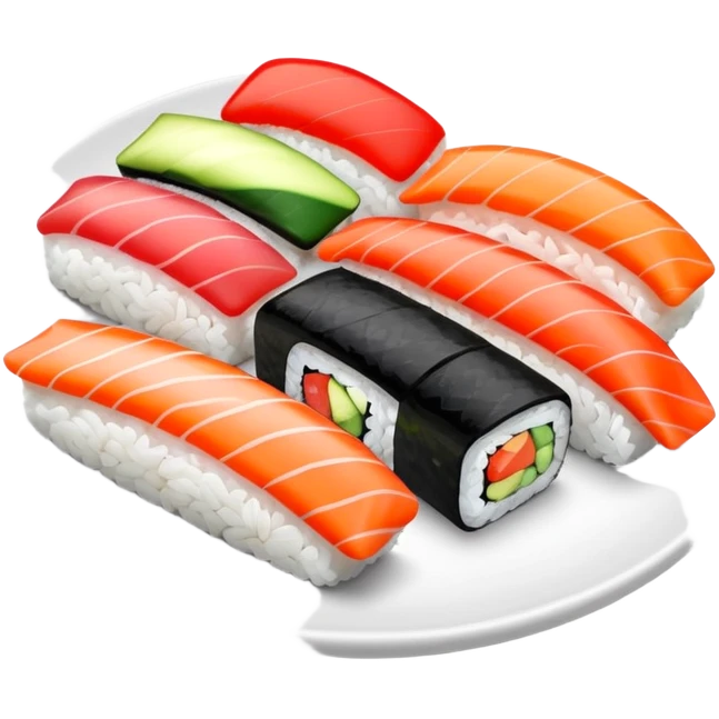sushi + maki emoji