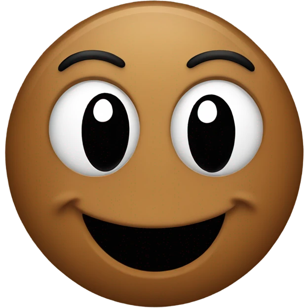 Smile face with poop emoji