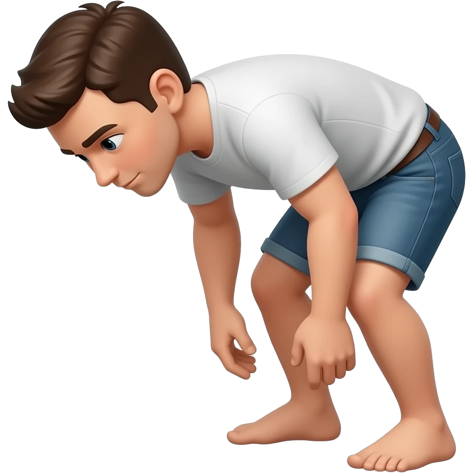 Male Bent over emoji