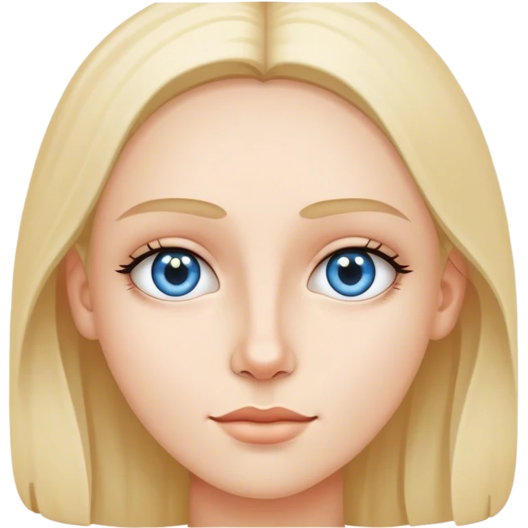 Emoji with horizontal peace, sign at the right eye emoji