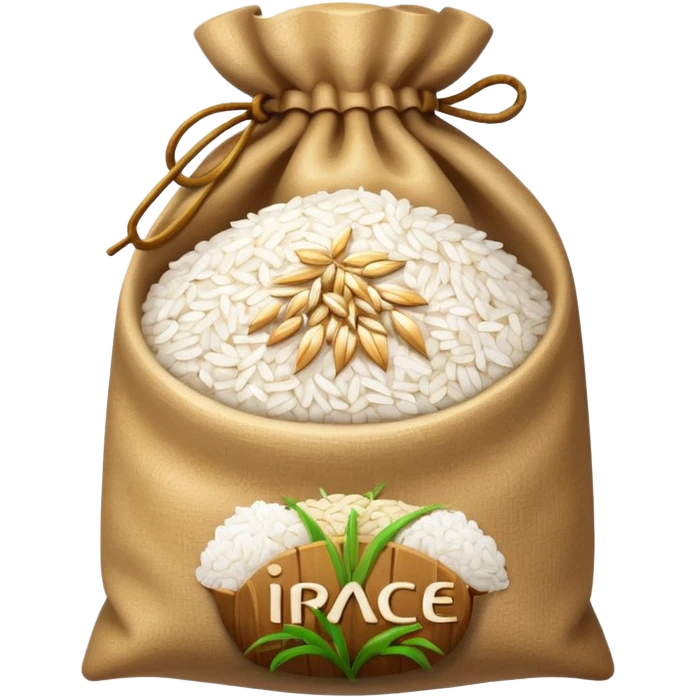 rice in a bag emoji