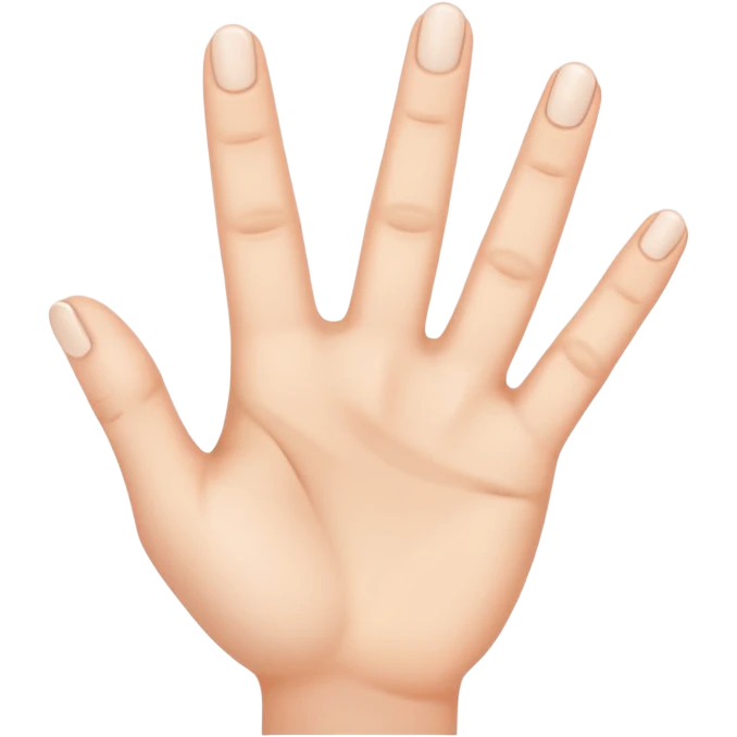 3 fingers hand  emoji