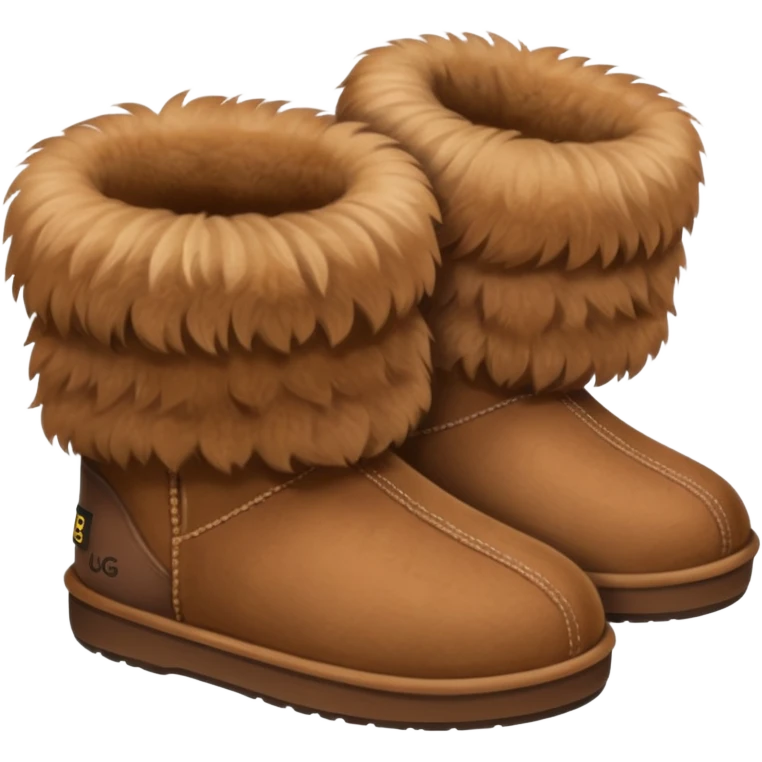 Un emogie ugg pantoufle emoji