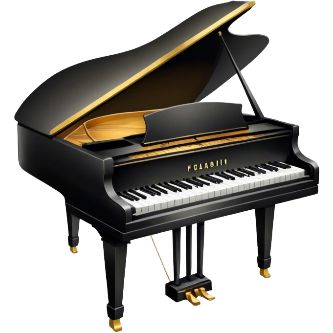 Grand piano emoji