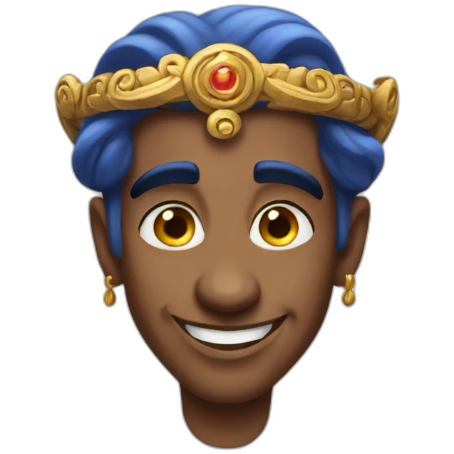 genie from Aladdin emoji