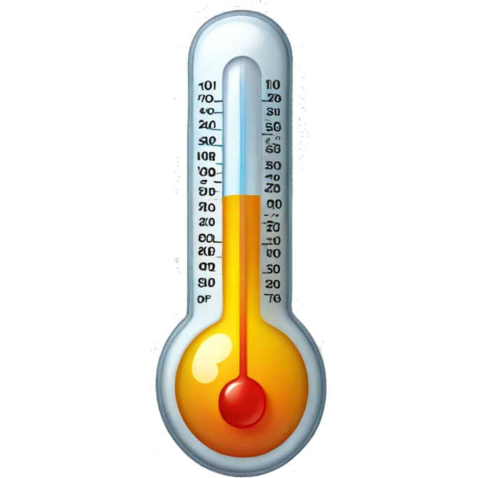 thermometer emoji