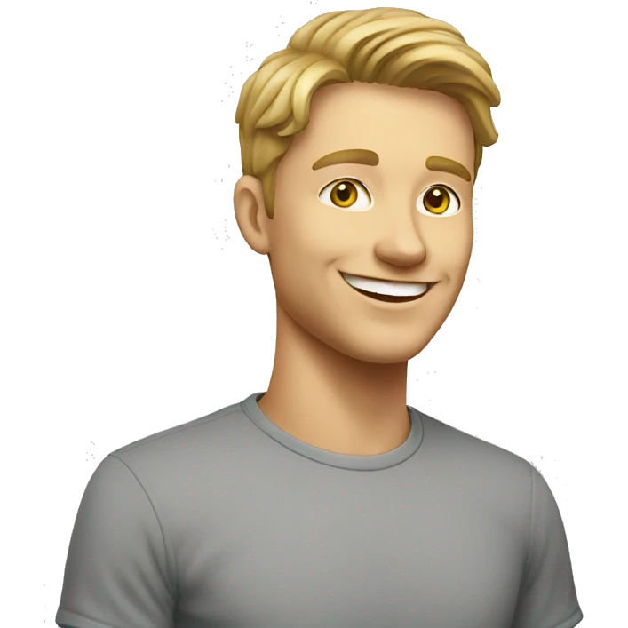 Swedish UNIVERSITY student, happy emoji