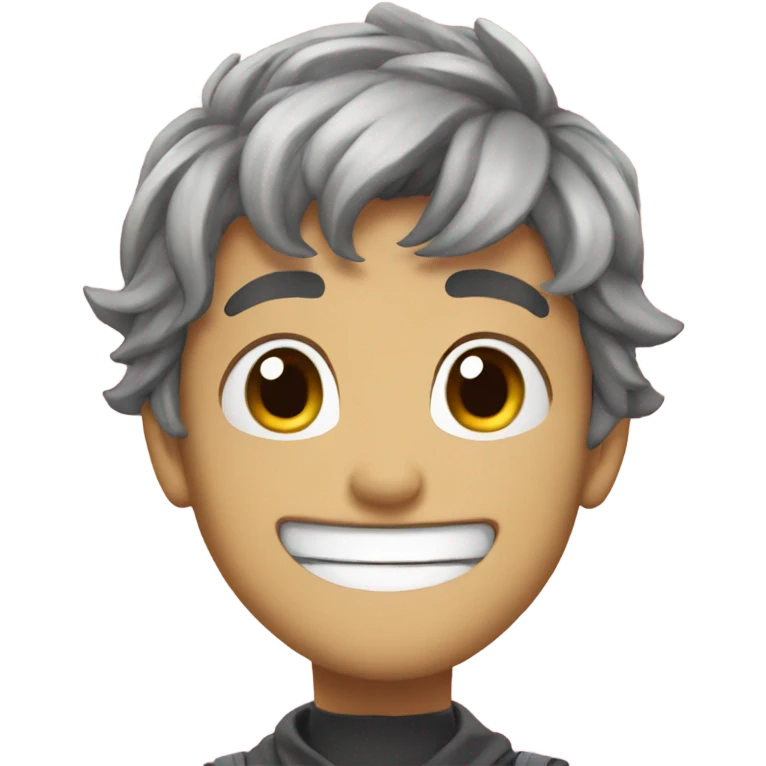 Anime happy emoji