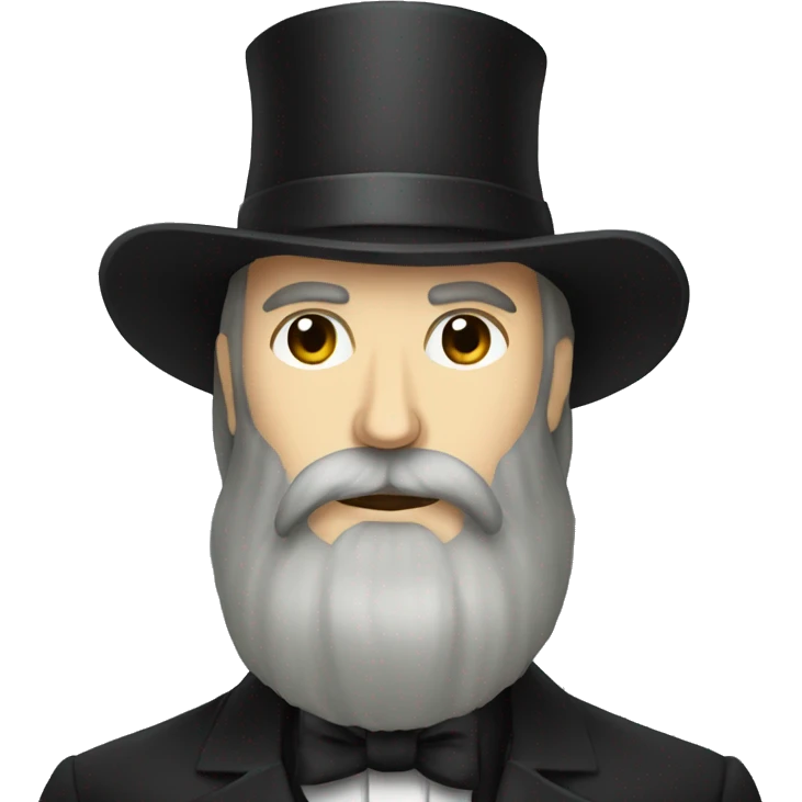 Fyodor dostoevsky with a long beard emoji