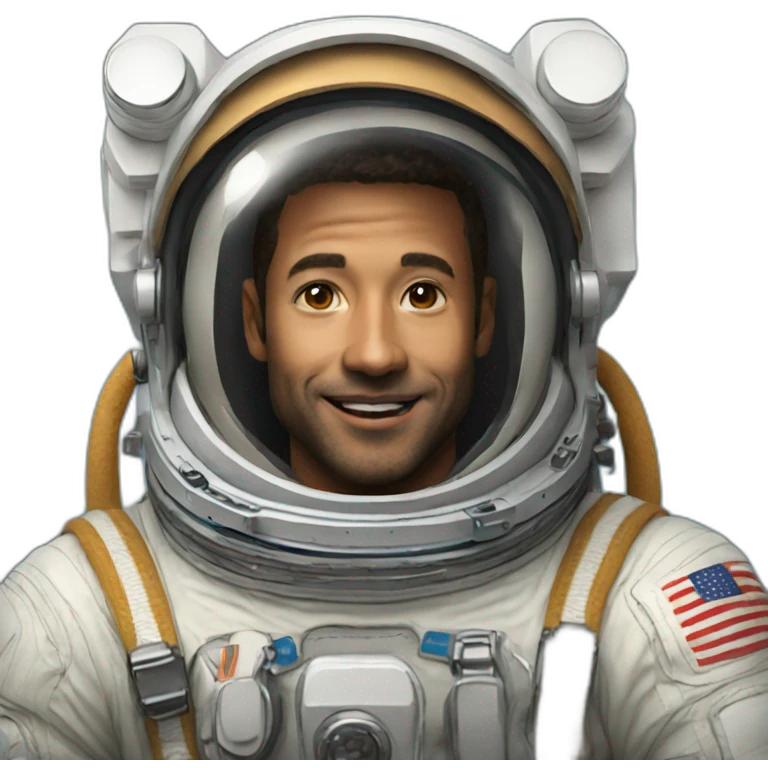 Chameau astronaut  emoji