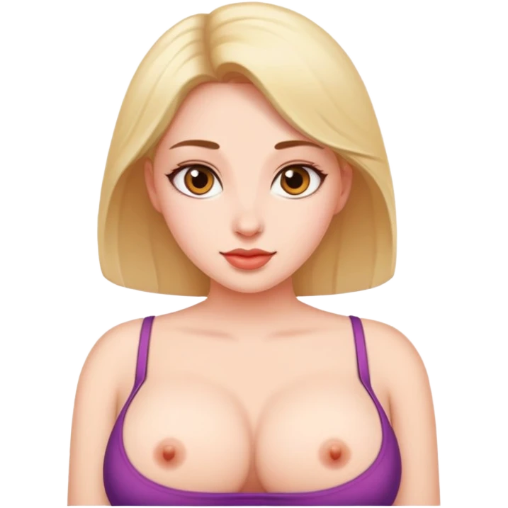 Big boobs emoji