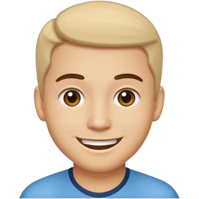 Emoji-style face inspired by Julián Álvarez emoji