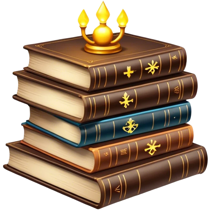 Books with magic  emoji