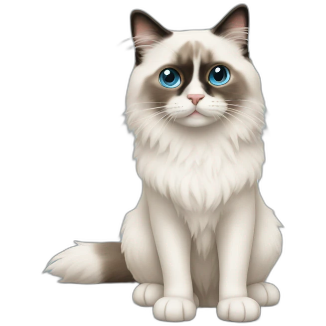 Ragdoll emoji