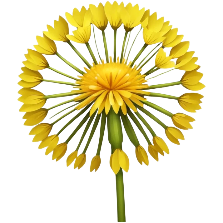Dandelion flower emoji for bio emoji