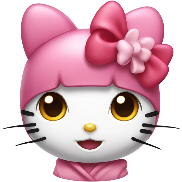 Cute hello kitty emoji