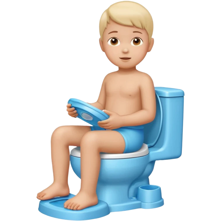 A potty trainer emoji